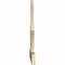 Ekena Millwork Saratoga Rough Sawn Timber Gable Bracket, Douglas Fir, 96"W x 40"H x 2"D x 6"F, 10/12 Pitch GBW096X40X0206SAR00RDF - alternate 2